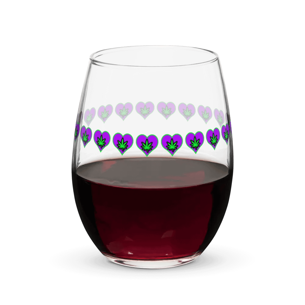 Glitchwave Stemless Wine Glass product image (8)