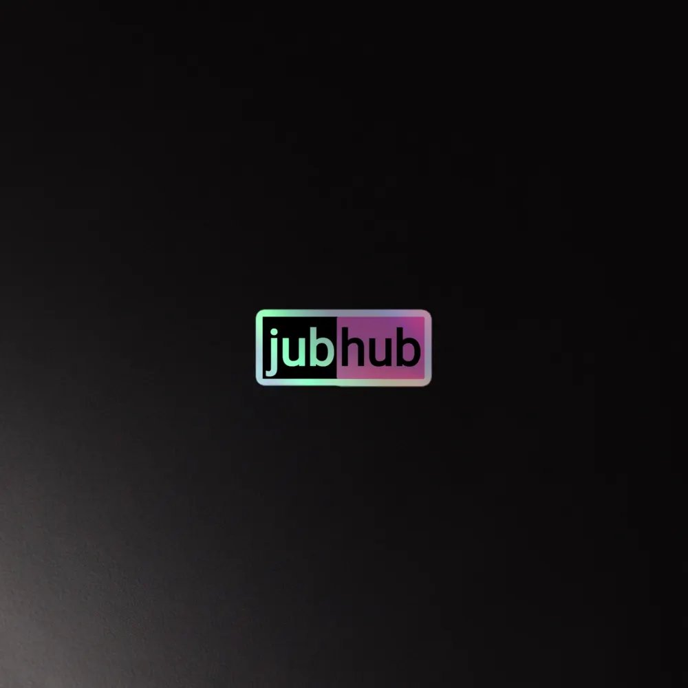 holo jubhub sticker product image (4)