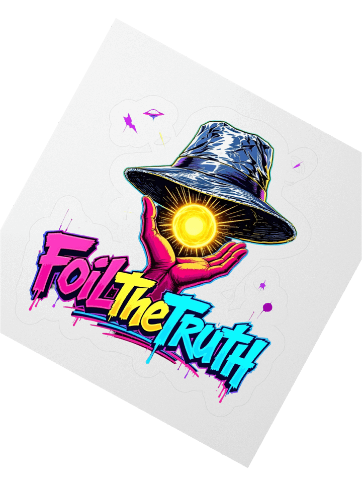 Foil the Truth Sticker product image (2)