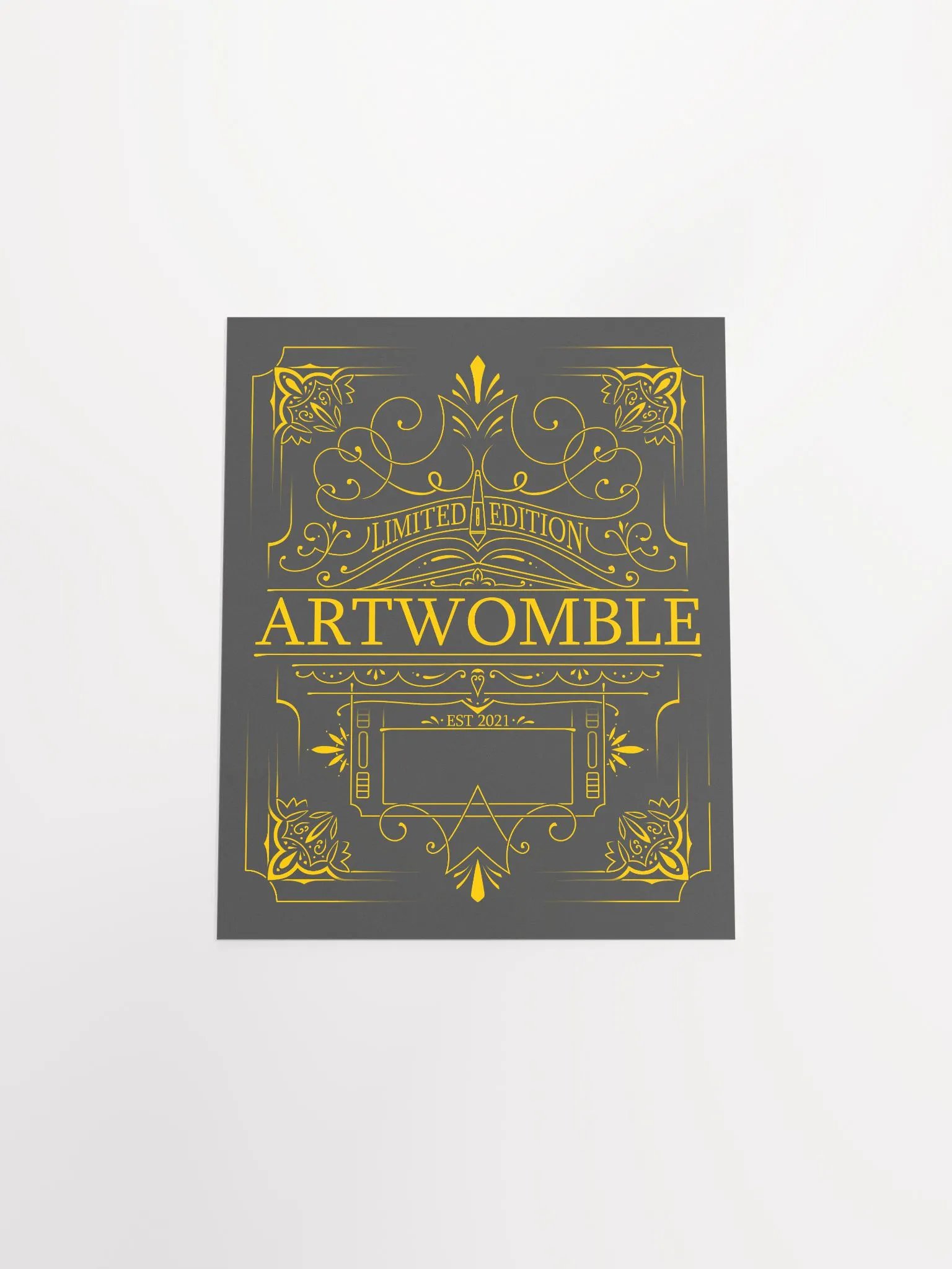 Artwomble Poster - Grey product image (11)