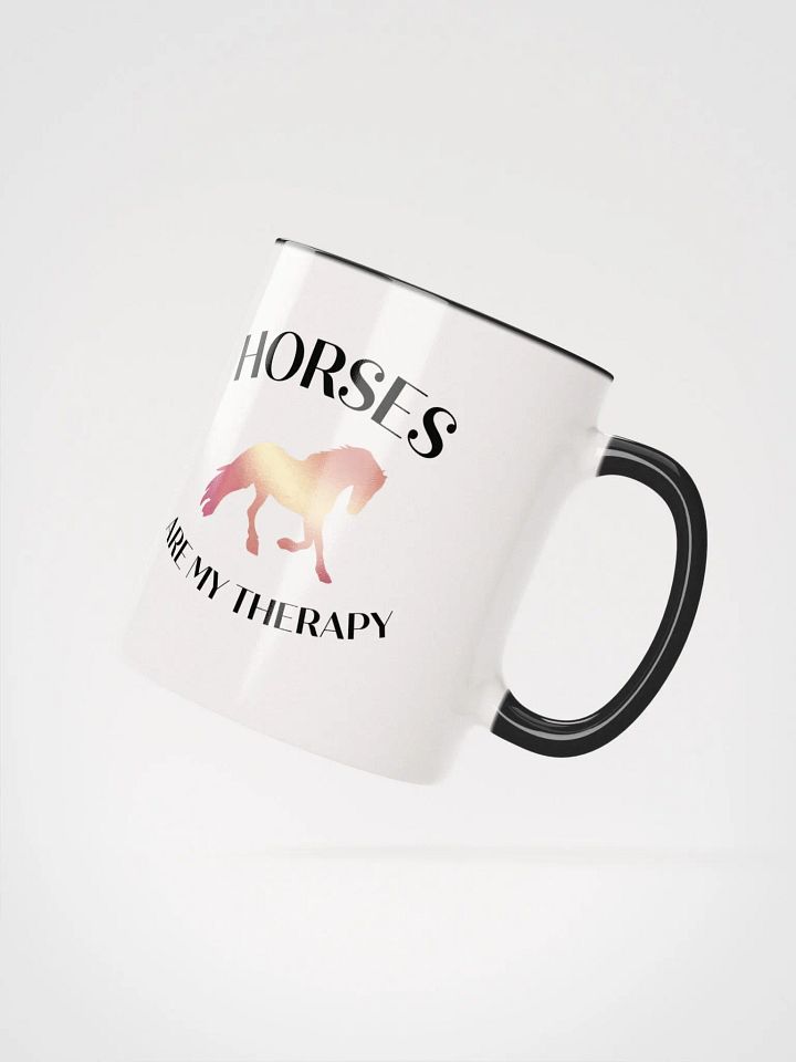 Horses Are My Therapy Mug product image (3)
