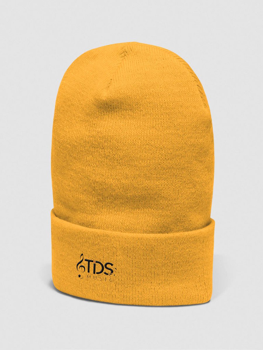 TDS Music Yupoong Cuffed Beanie in Yellow, Black, Green, White, Red, Gray, Navy (One Size) product image (4)