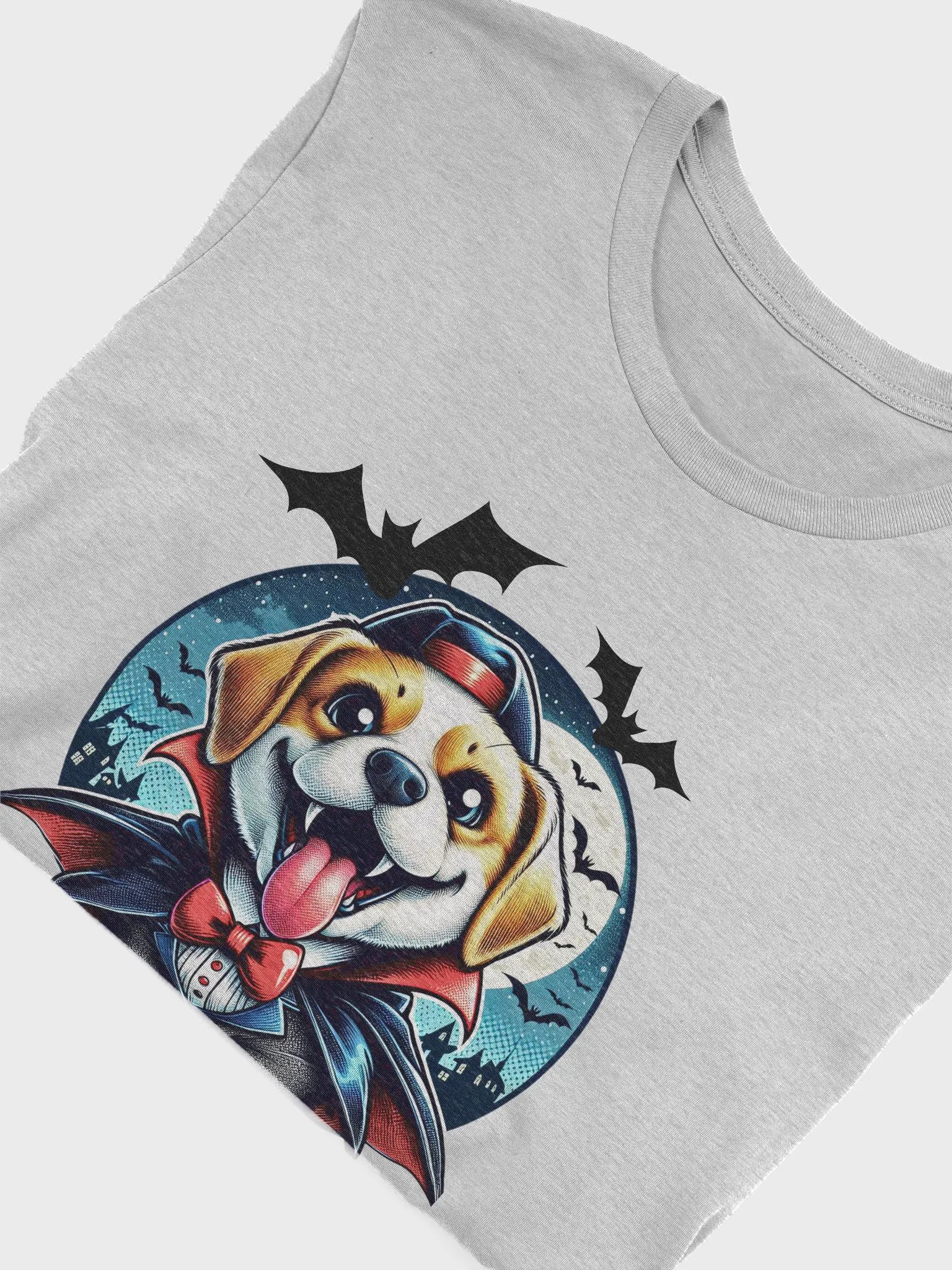 Vampire Pup Halloween Tee product image (26)
