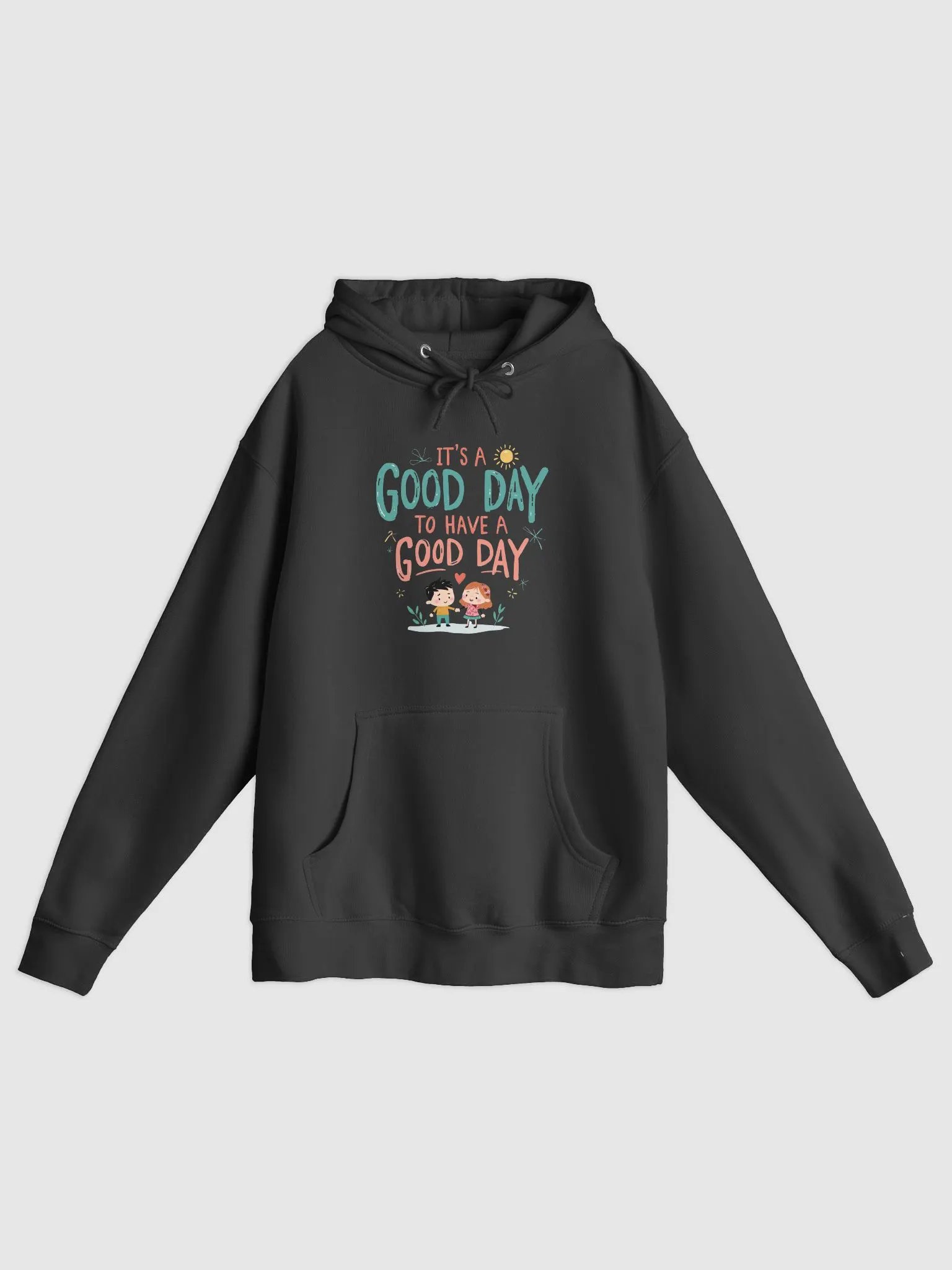 Good Day Vibes Illustrated Hoodie product image (7)