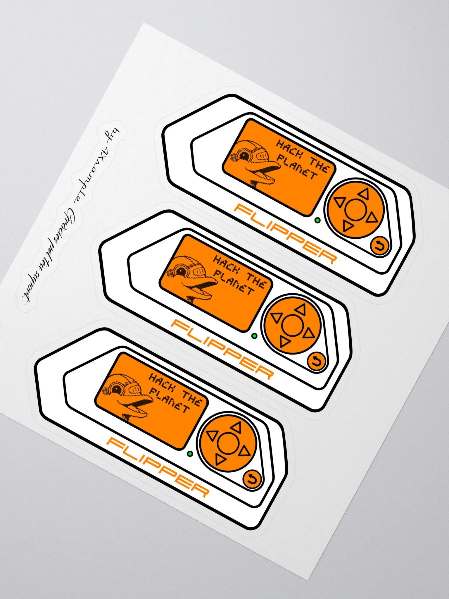 Flipper zero Hack the planet - Adhesius product image (2)