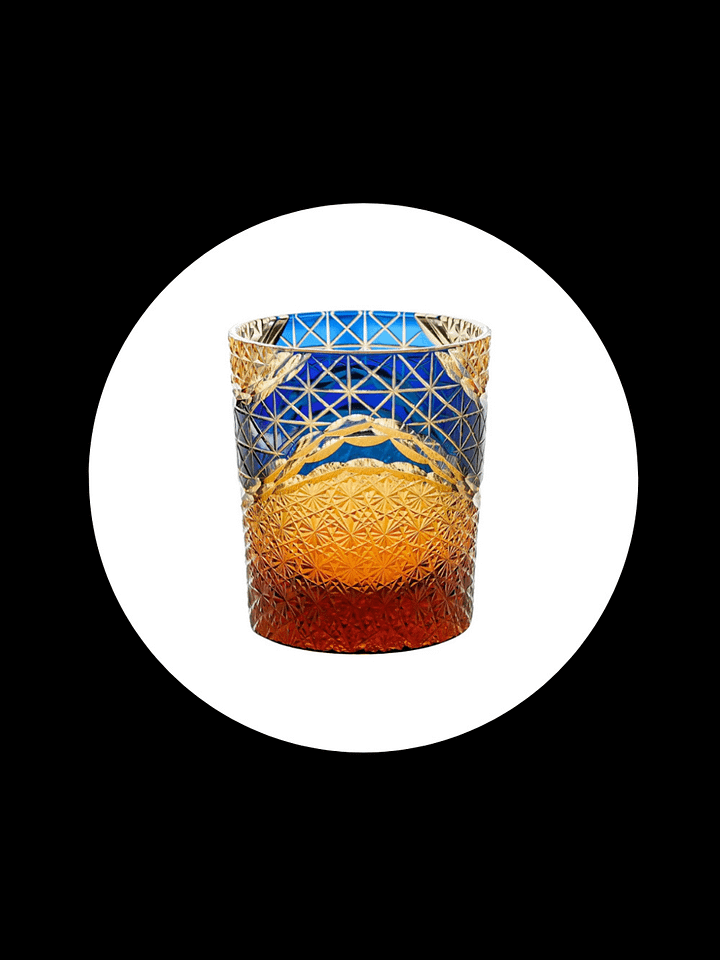 Edo Kiriko - Golden Blue product image (1)