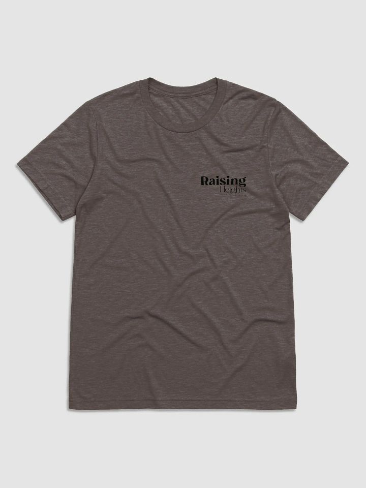 Raising Heights LOGO (black) Tee product image (1)