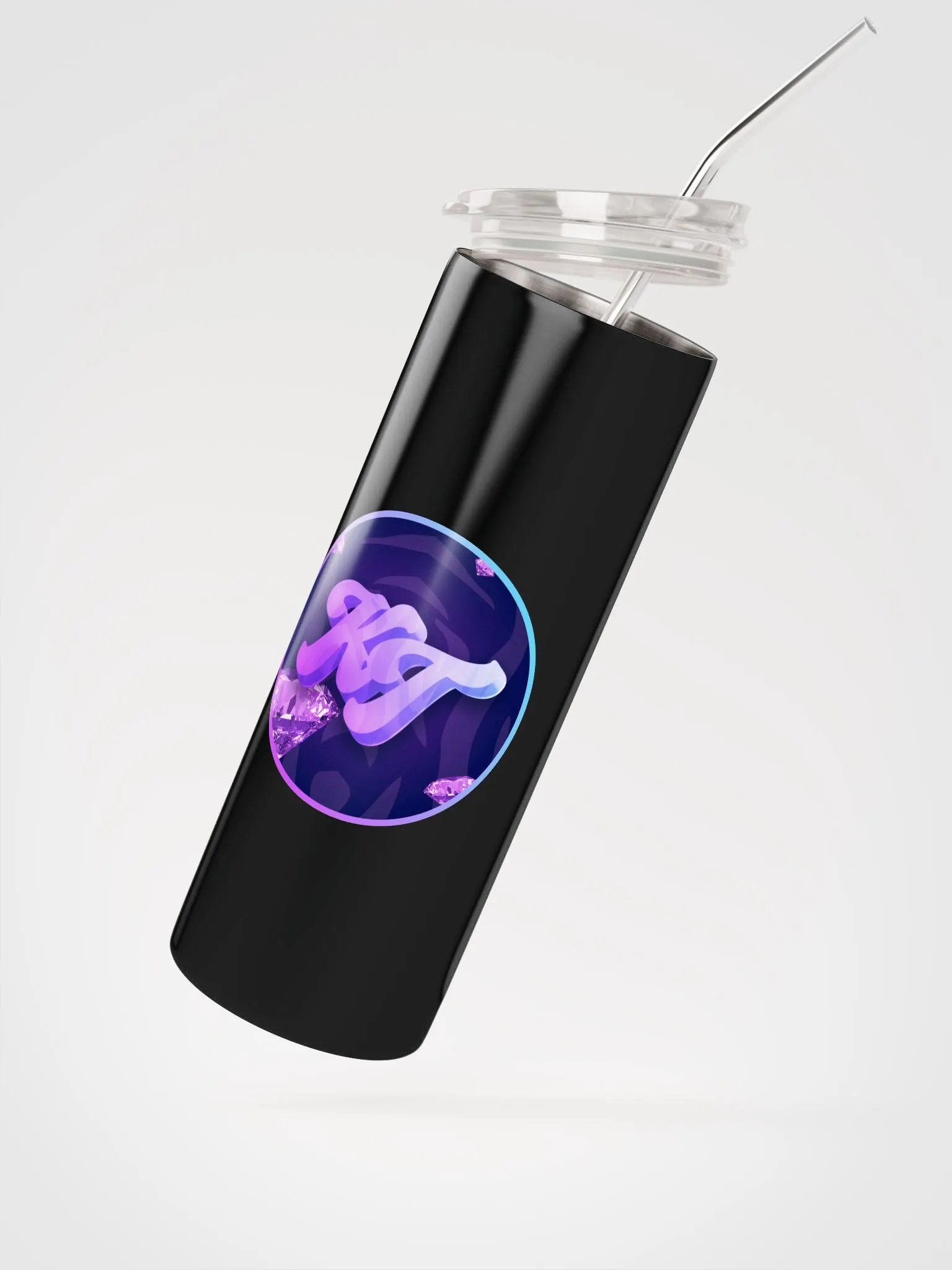 DIAMOND KT LOGO TUMBLER W/ STRAW product image (4)