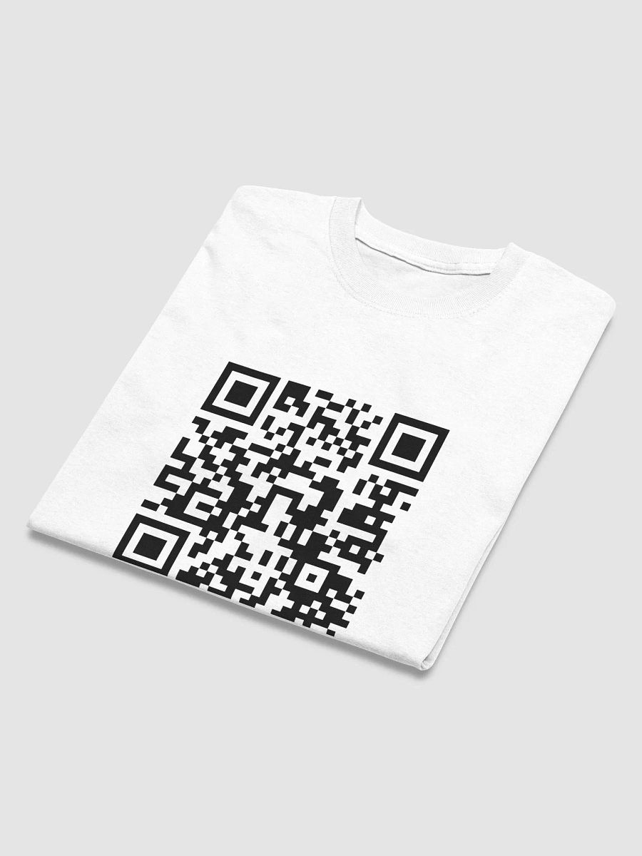 "Do Not Scan" QR Code (Links to this website) #Personal Heavyweight White T-Shirt product image (4)