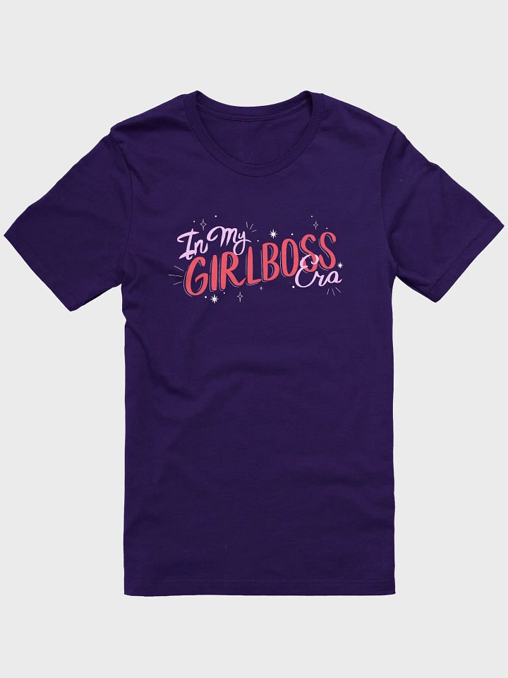 "In My Girlboss Era" Dark Color Unisex Tee (Dark Version) product image (16)