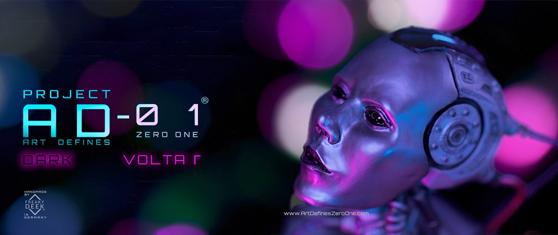 Dark VOLTA Γ DY-1L1 - A humanmade Android - Project AD-01 - Art Defines Zero One product image (1)