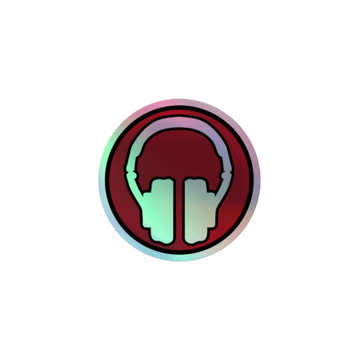 HoloTunes Over-Ear Headphones Sticker product image (1)