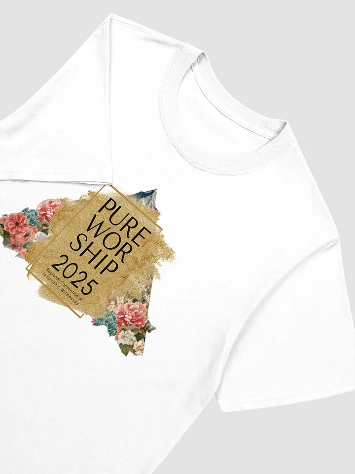 "Pure Worship" 2025 Convention Floral Mountain Unisex T-Shirt product image (2)