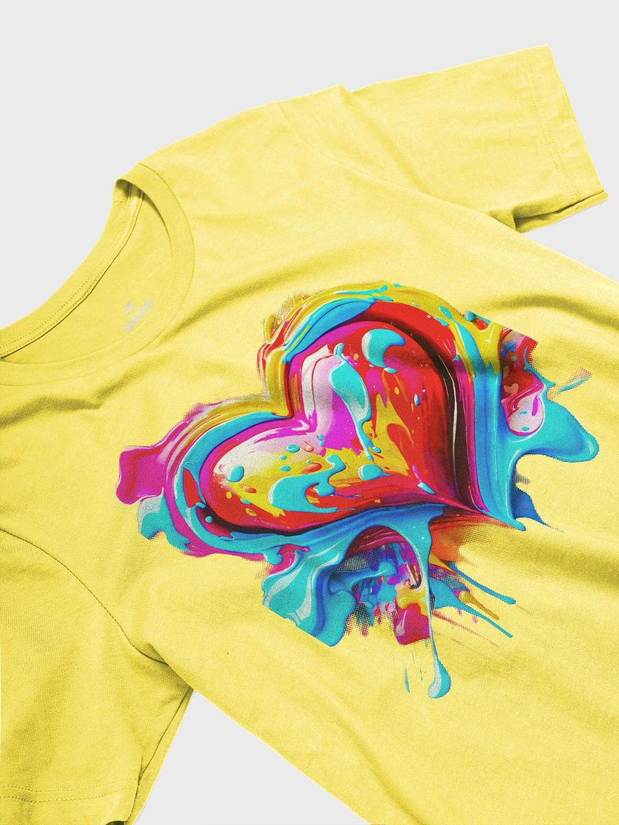 Painted Heart Supersoft T-Shirt product image (4)