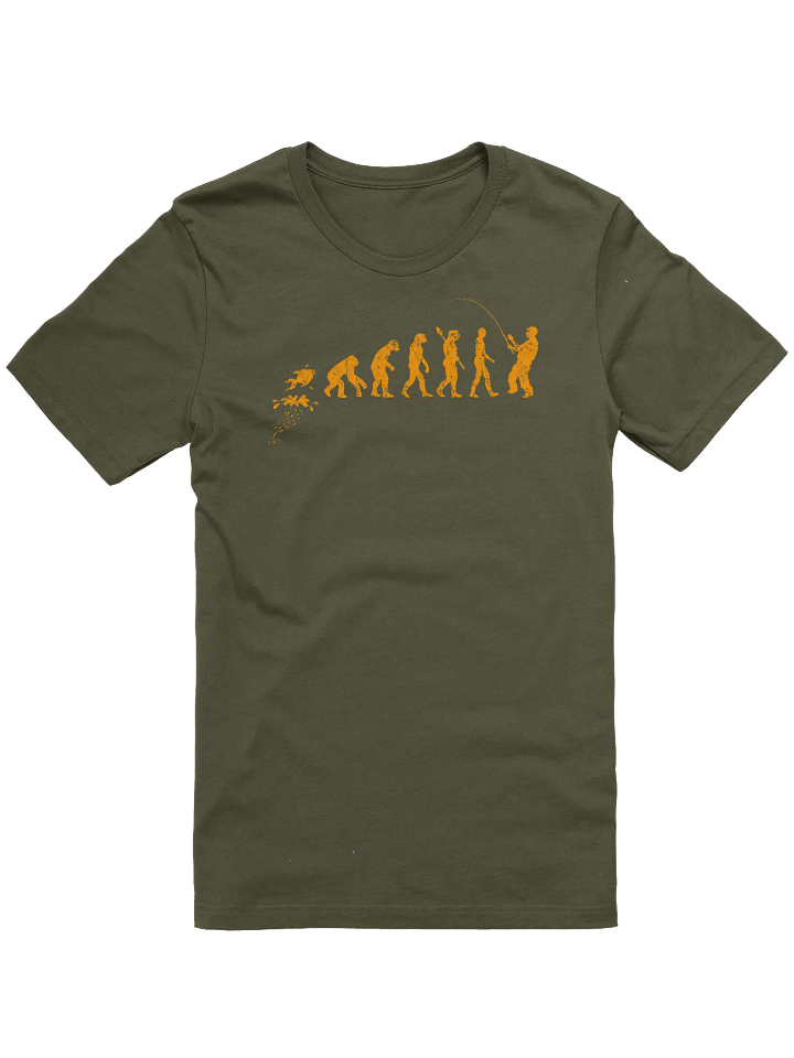 Funny Evolution Fishing T-Shirt - Perfect Fathers Day Gift, Fishing Shirts, Fisherman Tees, Angling Shirt, Love Fishing product image (1)