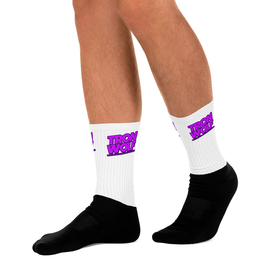Funky TronWolf Socks! (JUST FOR THE FUNSIES) product image (12)