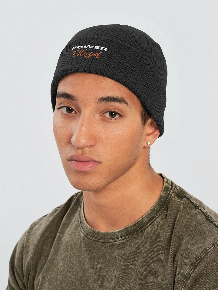 Power In The Blood | Organic Cotton | Beanie product image (2)