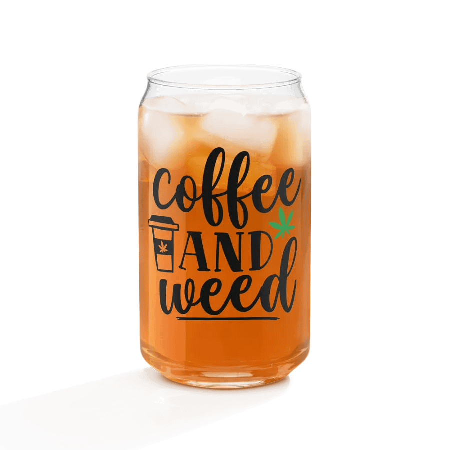 'Coffee & Weed' Glass product image (9)