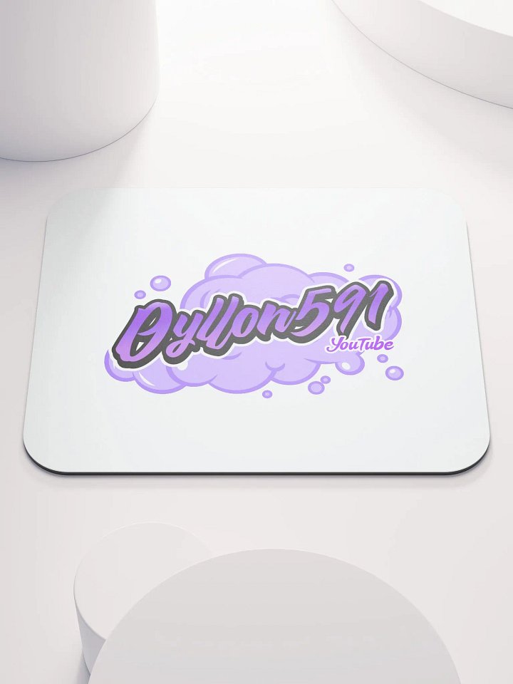 Dyllon591 YouTube Logo Mouse Pad product image (1)