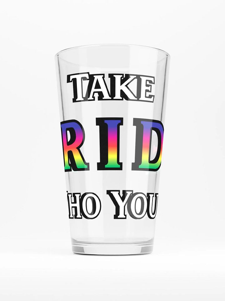 PRIDE Shaker Pint Glass product image (1)