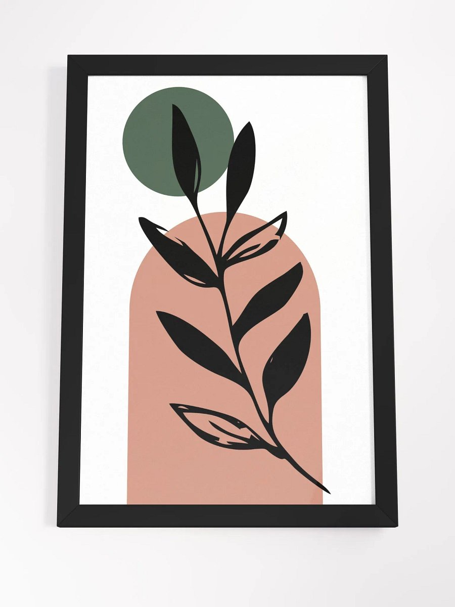 Terracotta Arch Leafy Branch Poster product image (19)