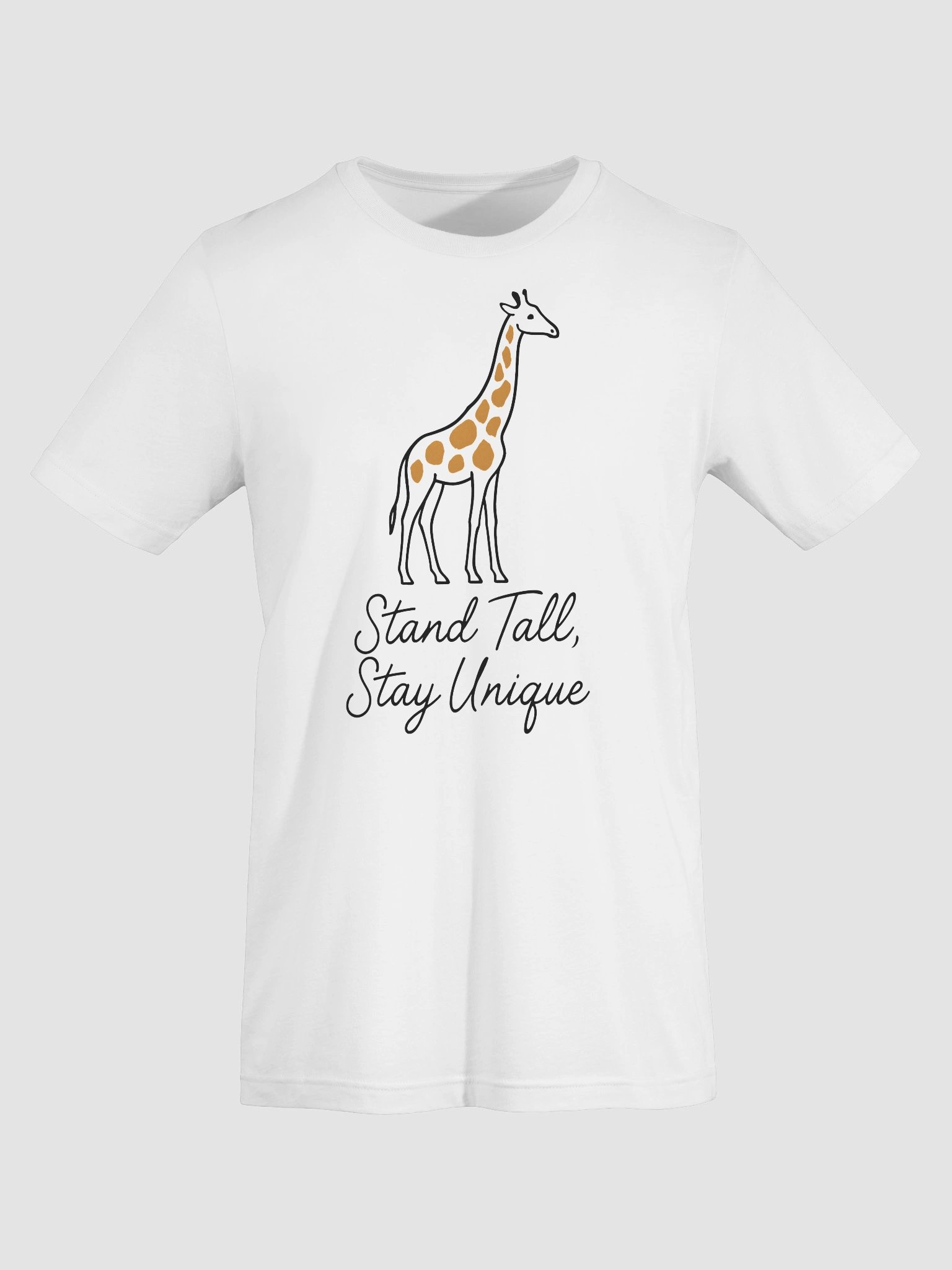 Unique Giraffe Stand Tall T-Shirt product image (7)