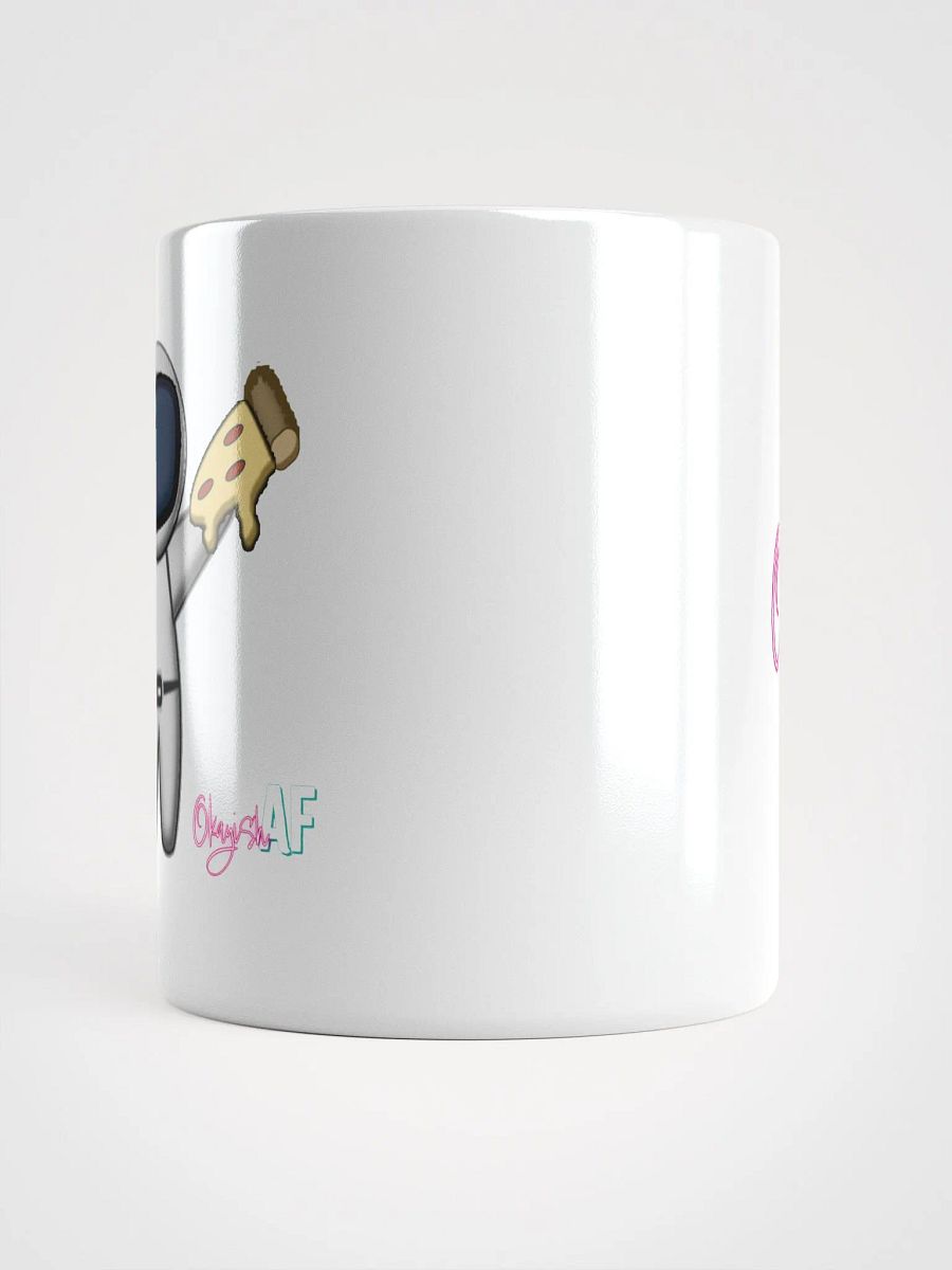 OkayishAF 20 oz White Mug - Pizzanaut product image (5)