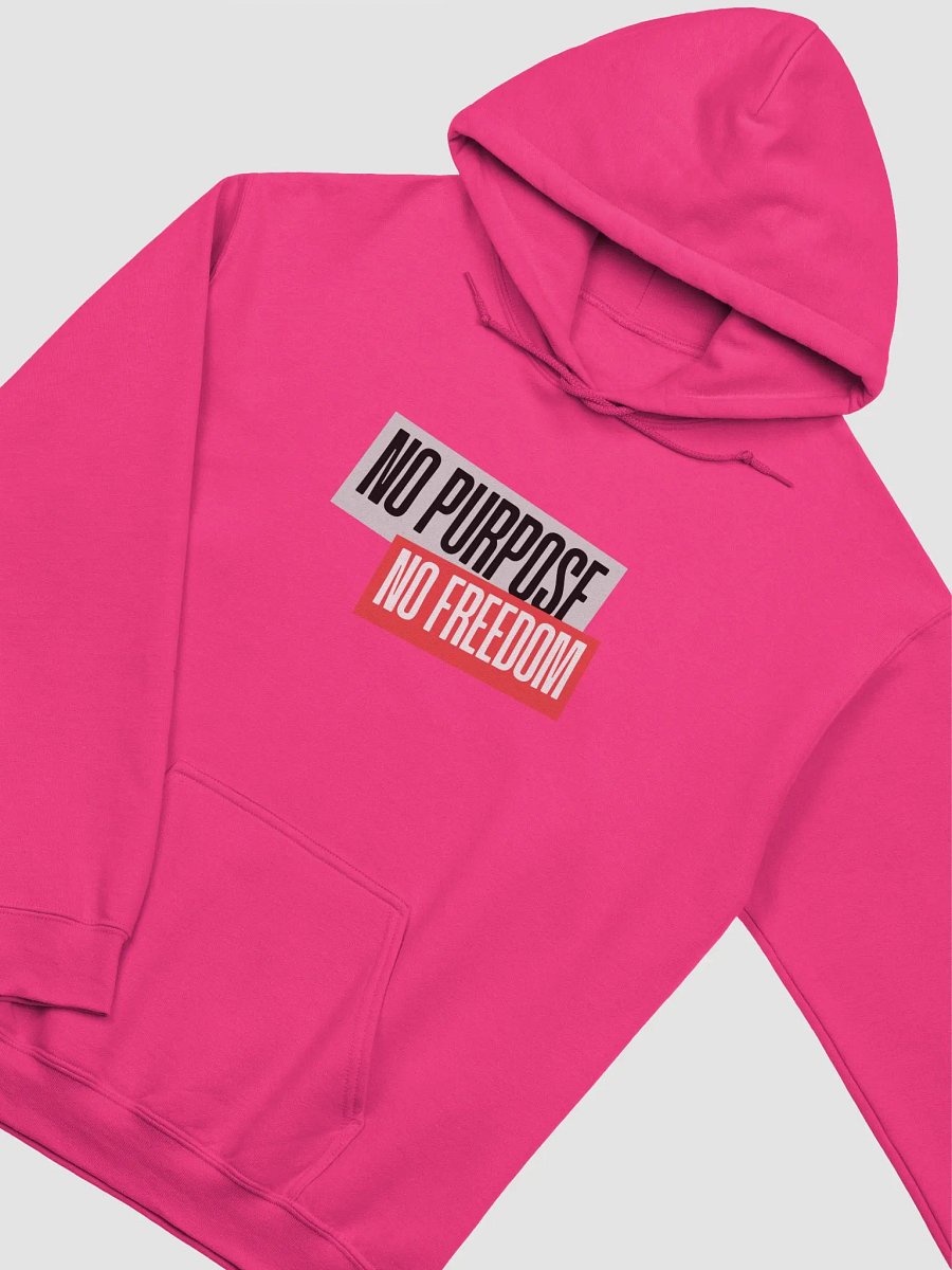 Rebellious Spirit Hoodie | No purpose no freedom product image (3)