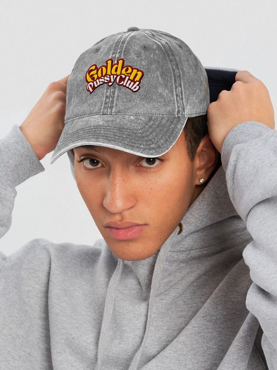 GOLDEN PUSSY CLUB vintage wash dad hat product image (6)