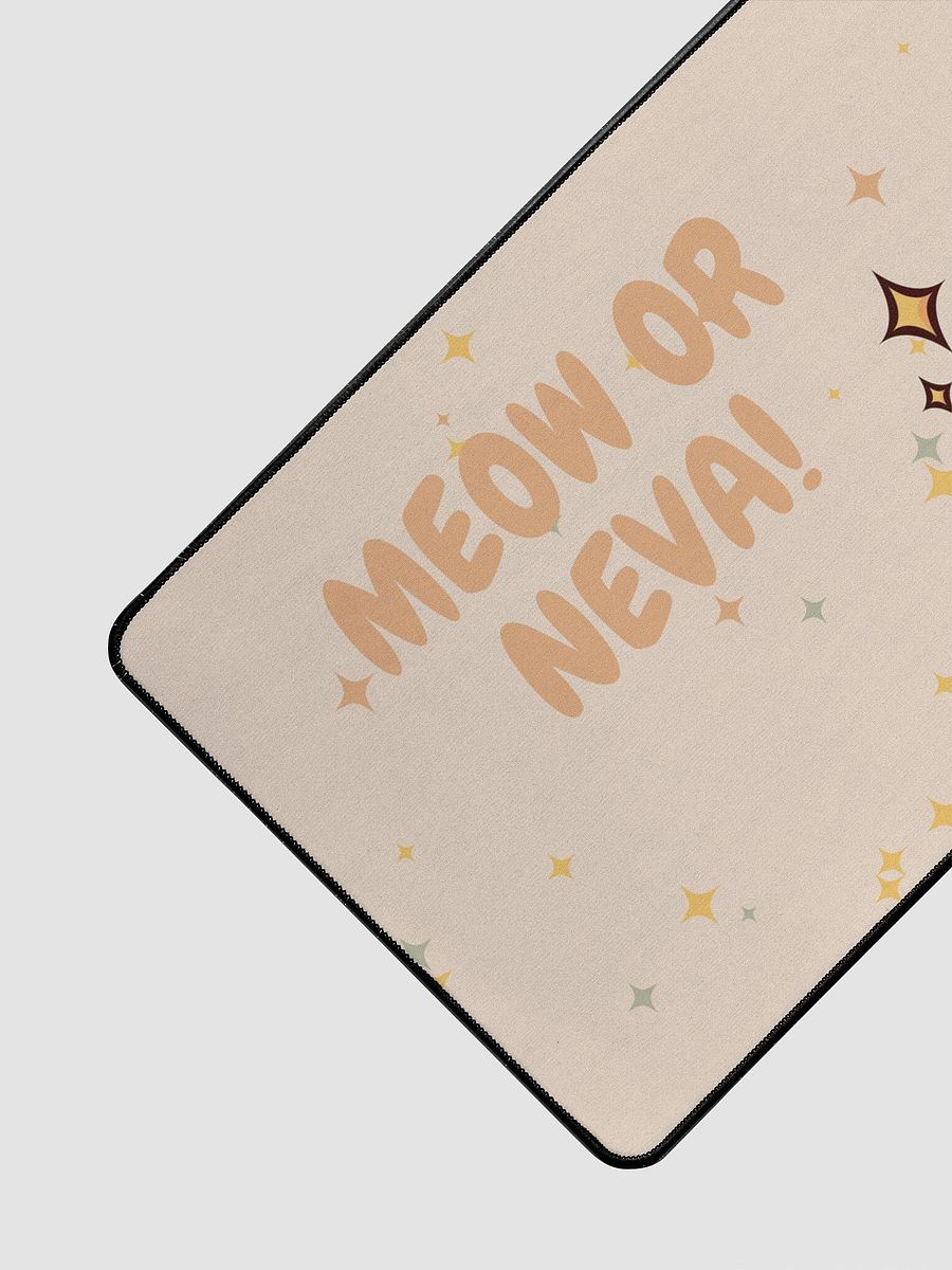 Meow or neva Desk Mat product image (3)
