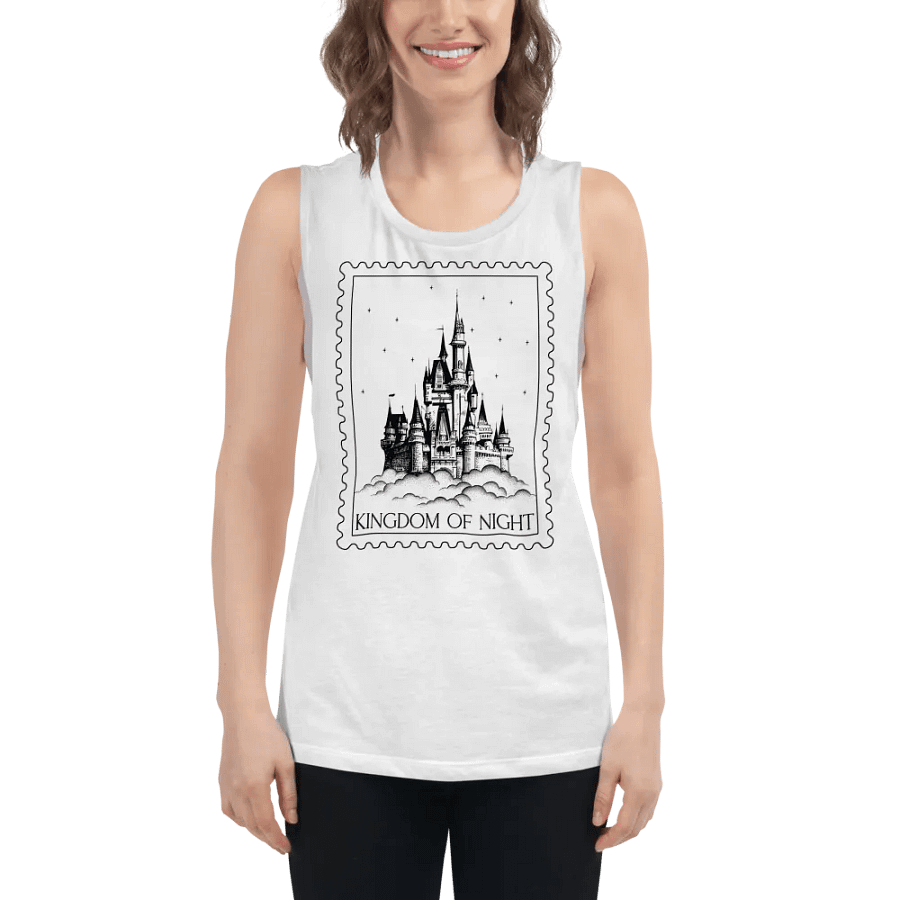 Kingdom of Night Bella+Canvas Women's Flowy Muscle Tank product image (50)