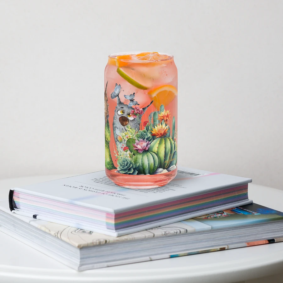 Desert Bloom: A Tale of Resilience Glass Can (16 oz) product image (24)