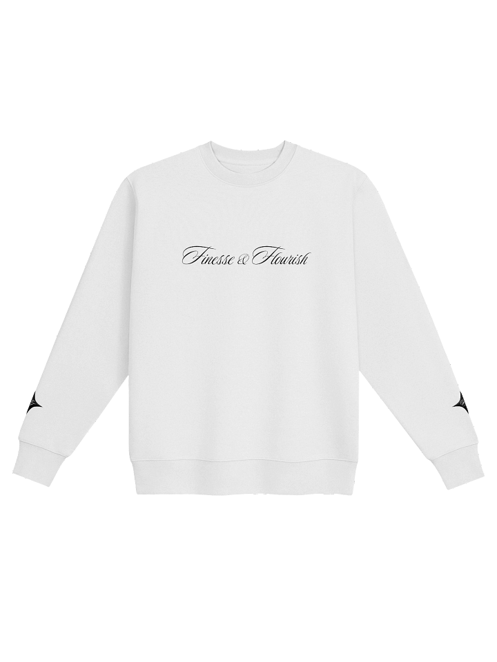 F&F Signature Unisex Heavyweight Sweatshirt (BLK) product image (1)