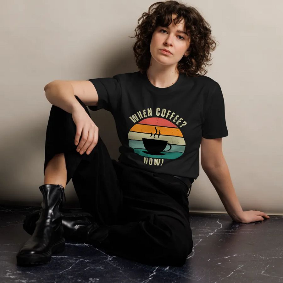 Sunrise Sip Unisex Tee product image (10)