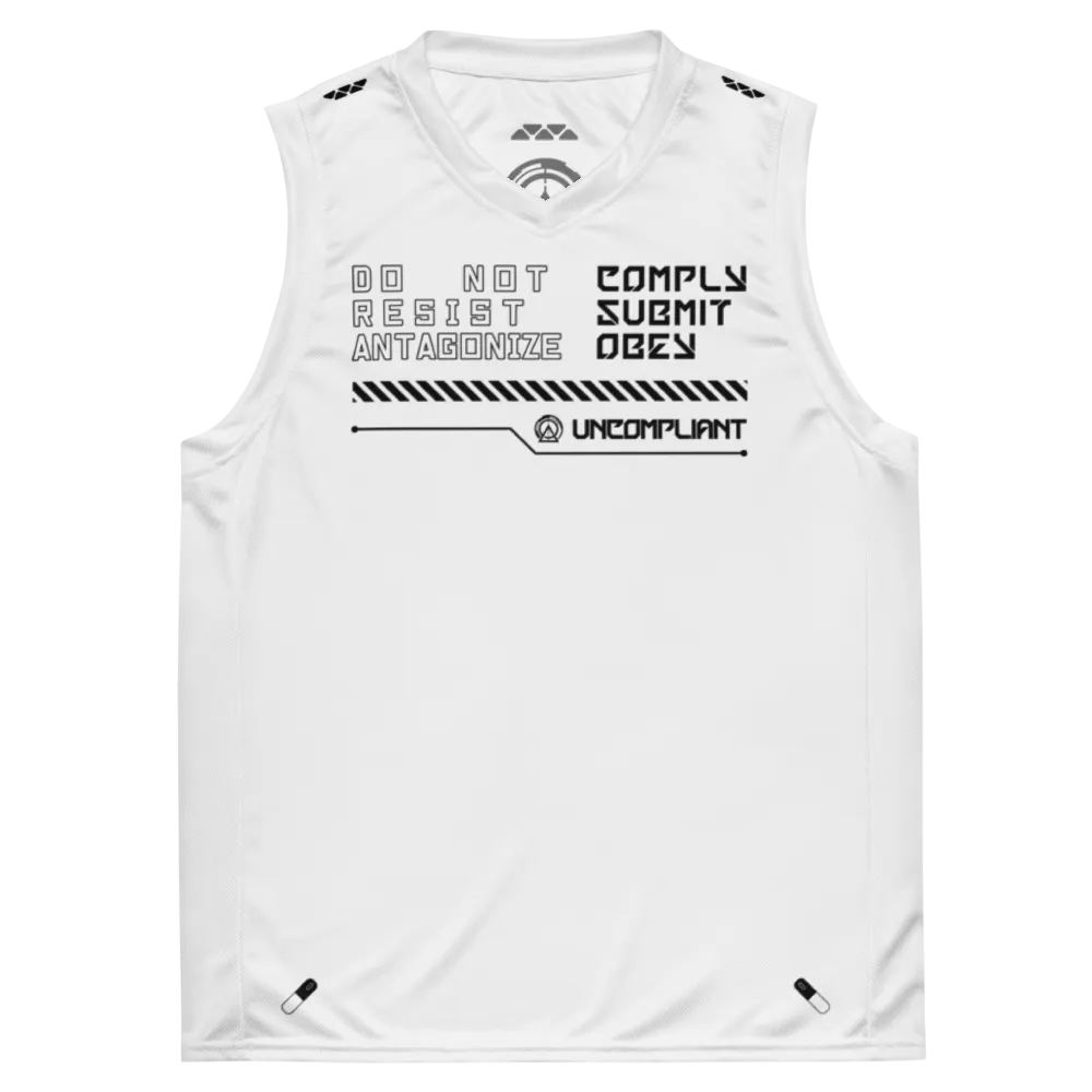 The Statement Basketball Tank Top - White product image (2)