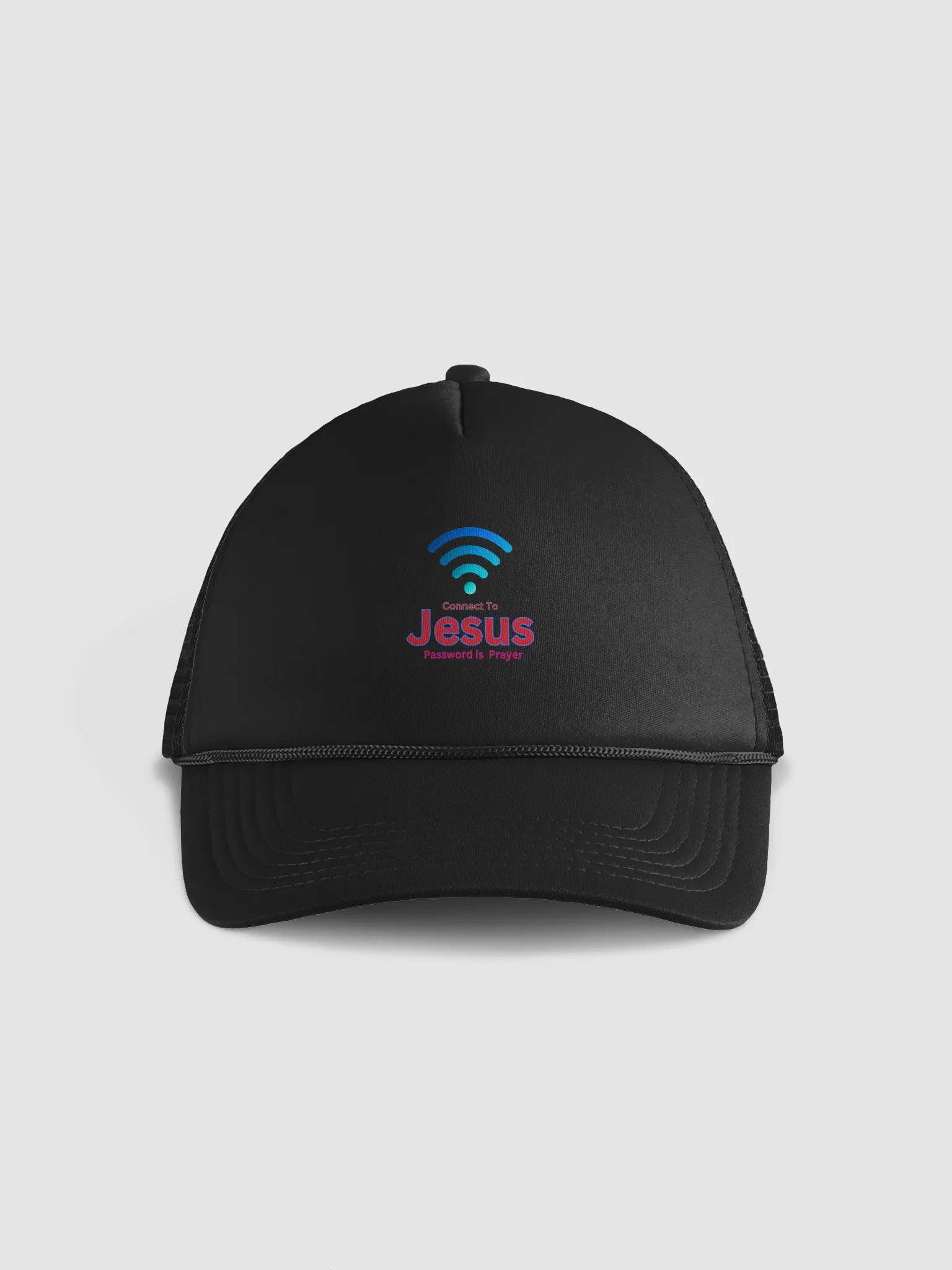 Prayer Power Foam Trucker Hat product image (1)