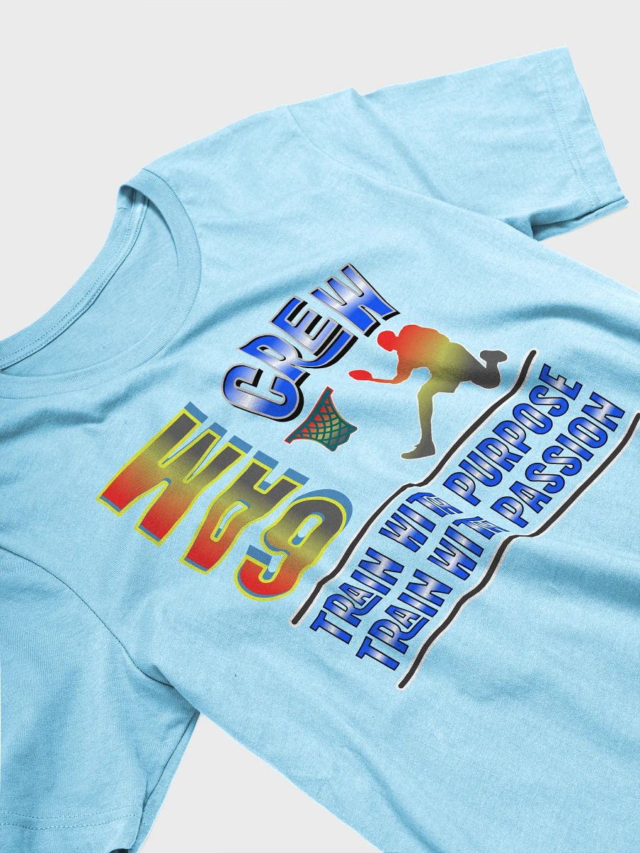 6AM Crew Train With Purpose Train With Passion Basketball Silhouette T-Shirt product image (20)