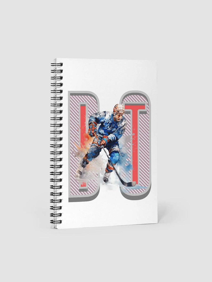 Do It Hockey Dynamic Player Spiral Notebook product image (1)