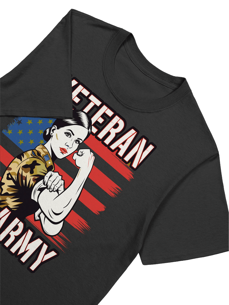 Memorial Day - Female Soldier - Always Loved Forever Missed Graphic T-Shirt product image (17)