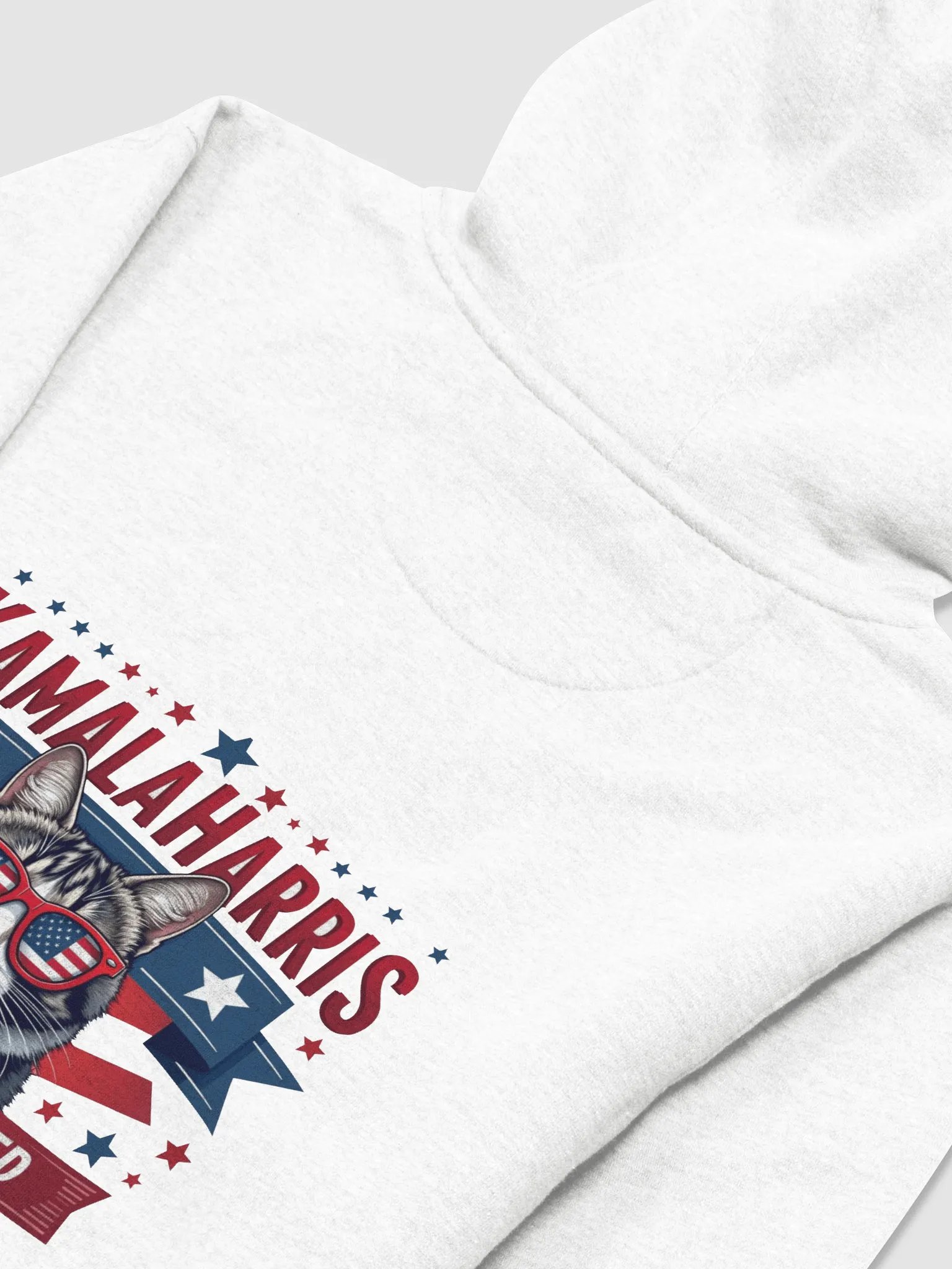 Kamala Harris: The Change We Need Patriotic Cat Design