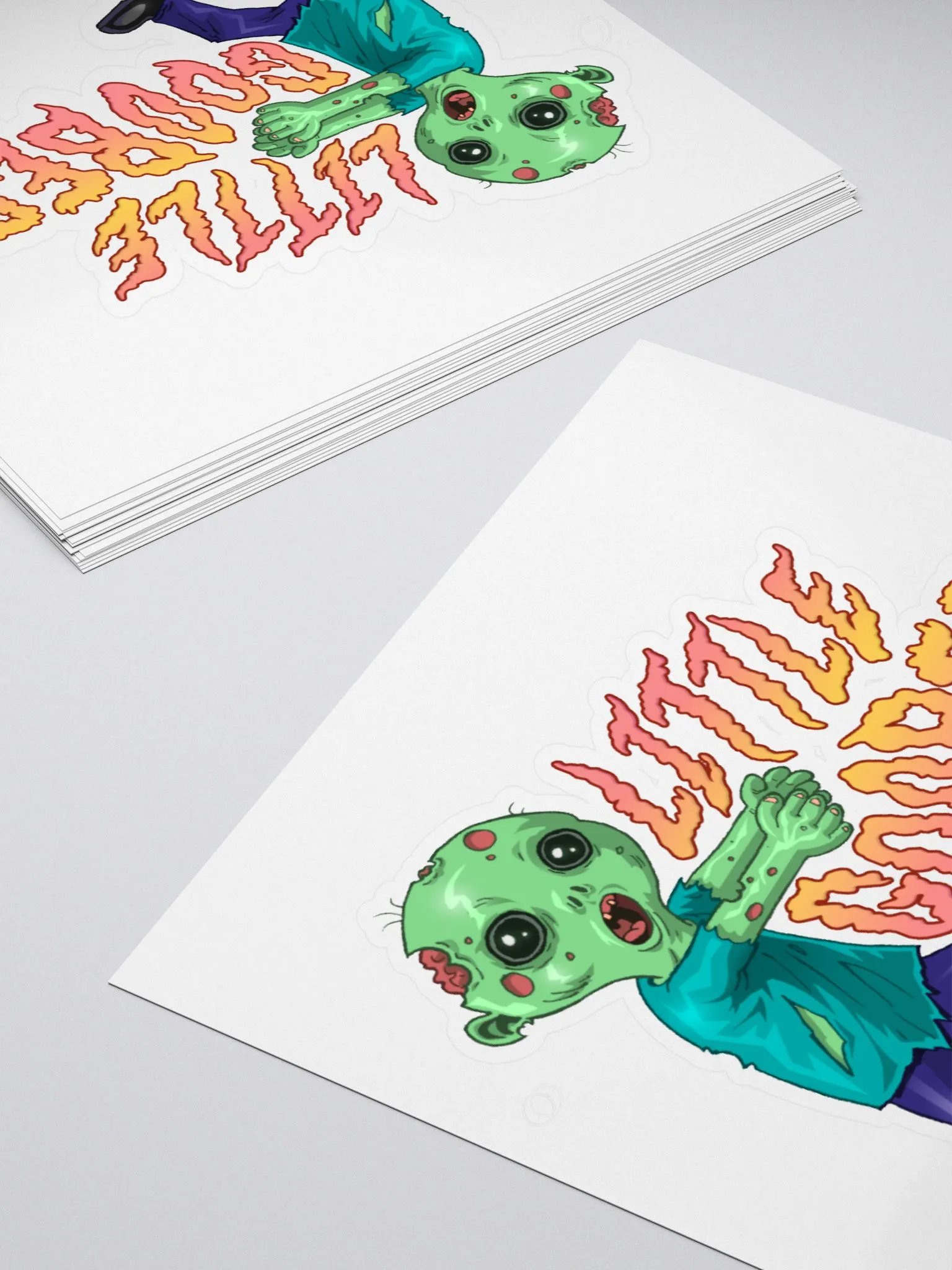 Little Goober Baby Zombie Sticker product image (10)