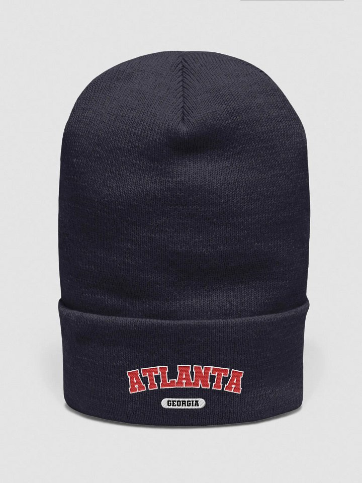 Atlanta Georgia Red Logo Beanie product image (6)