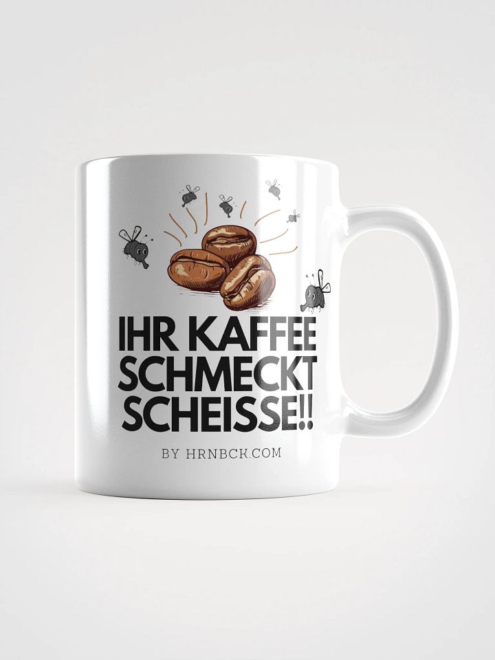 HRNBCK MUG - Scheiss Kaffee White Edition product image (1)