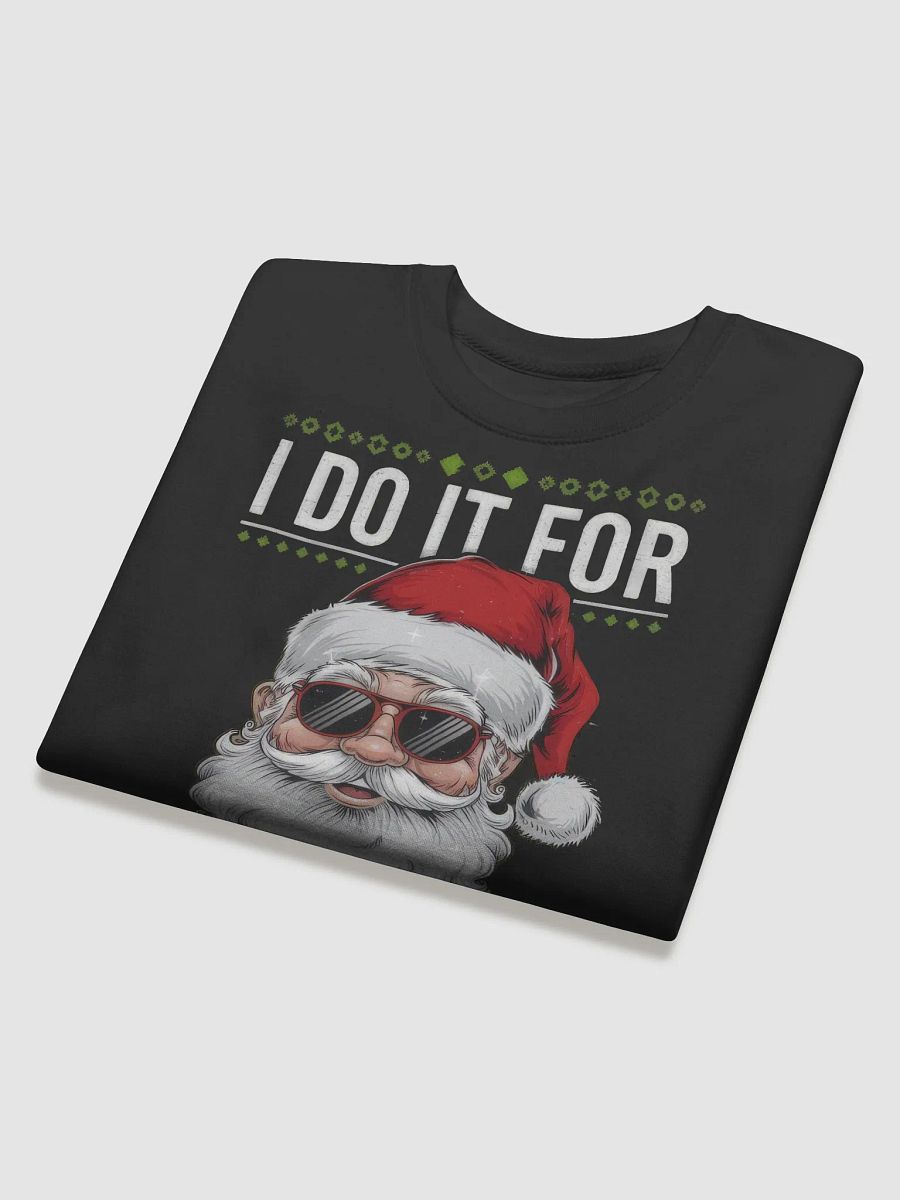 Santa’s Holiday Cheers Cotton Heritage Premium Sweatshirt product image (4)