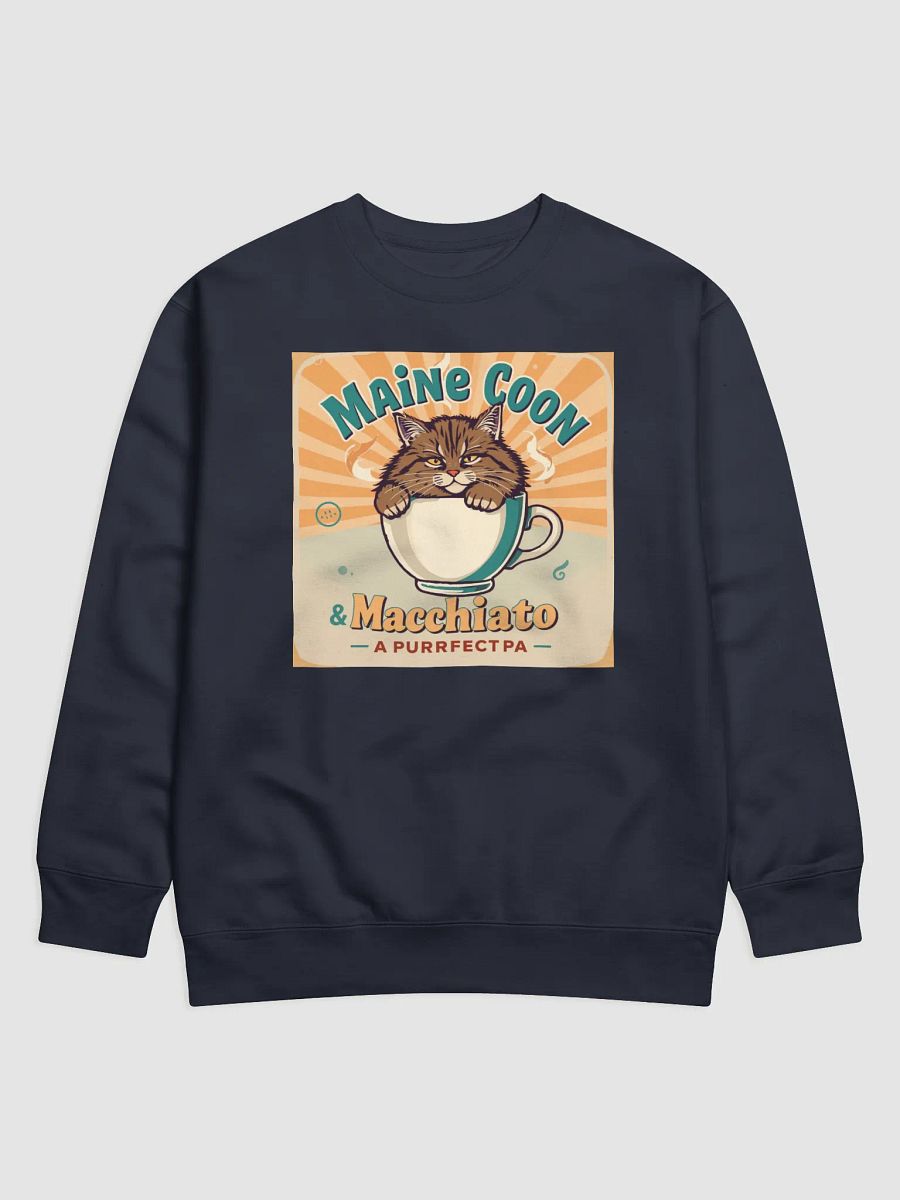 Maine Coon Macchiato Sweatshirt product image (3)