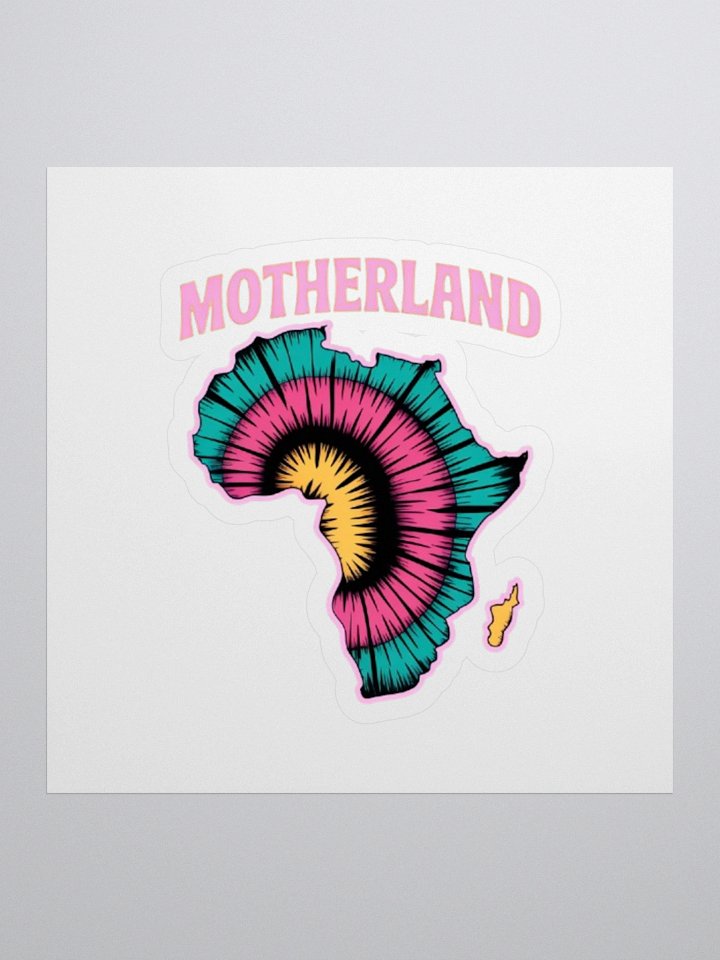 Motherland Map of Africa Mama Africa Sticker product image (1)