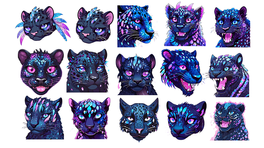 Digital custom unique one-off emojis (Twitch Emojis or Twitch badges) product image (11)