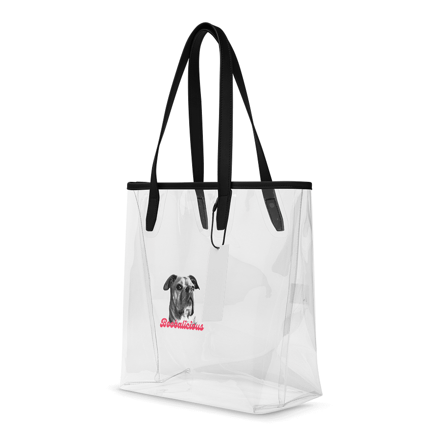 Boobalicious Boo Clear Tote Bag product image (4)
