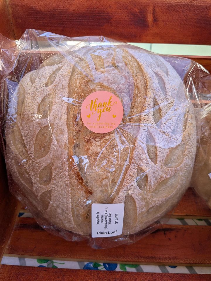 LARGE Sourdough Loaf- Plain product image (1)