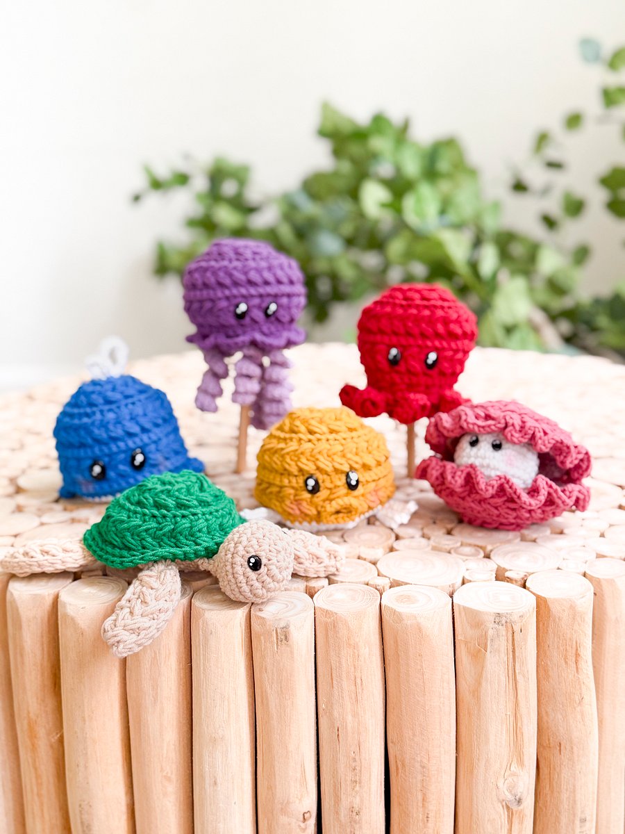 Hooked on the Sea: 6 Crochet Ocean Animal Amigurumi Patterns product image (10)